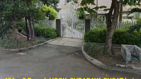 Dijual 486 m2 Rumah Hook Surabaya Pusat Kota - Jalan Wr. Supratman - Jalan Mh Thamrin - kel.Dr. Soetomo - kec.Tegalsari - Cocok Buat Segala Usaha - Komersial Area