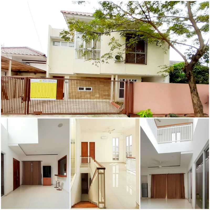 Rumah Cantiq Minimalis Luas 180m Harga 100Jt/Thn nego di Plumeria Residence Bintaro Jaya