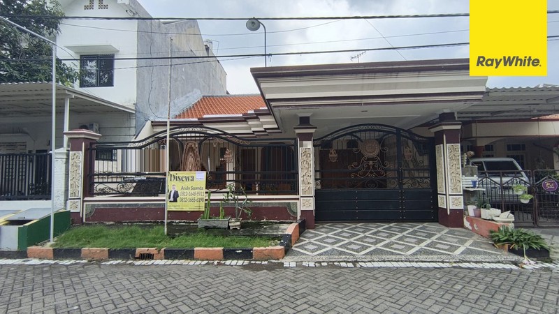 Disewakan Rumah di Tenggilis Mejoyo Selatan Surabaya