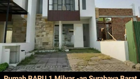 MURAH 1 Milyar-an Dijual Rumah Royal Residence Greenwich Wiyung Surabaya Barat Dekat Pakuwon Mall, Ptc, Supermall, Dian Istana , Citraland