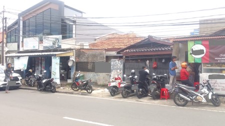 Rumah Tua Hitung Lahan Tanah 380 m2, Lokasi Komersial Dan Ramai Usaha, Di Tebet Barat