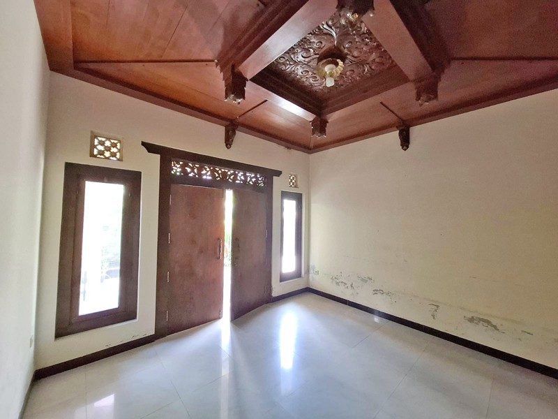 Rumah Asri Nuansa Jawa di Padukuhan Lojajar Jogja