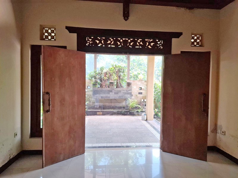 Rumah Asri Nuansa Jawa di Padukuhan Lojajar Jogja