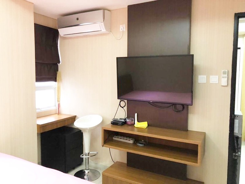 Disewa apartemen strategis tengah kota siap huni furnish tinggal bawa koper marigold tower 2 nava park bsd city tangerang selatan banten