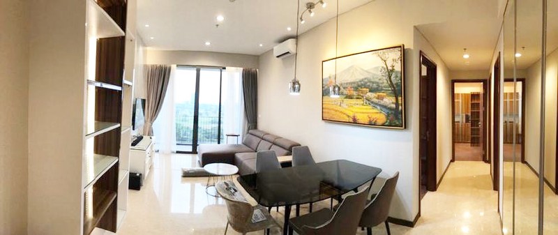 Disewa apartemen strategis tengah kota siap huni furnish tinggal bawa koper marigold tower 2 nava park bsd city tangerang selatan banten