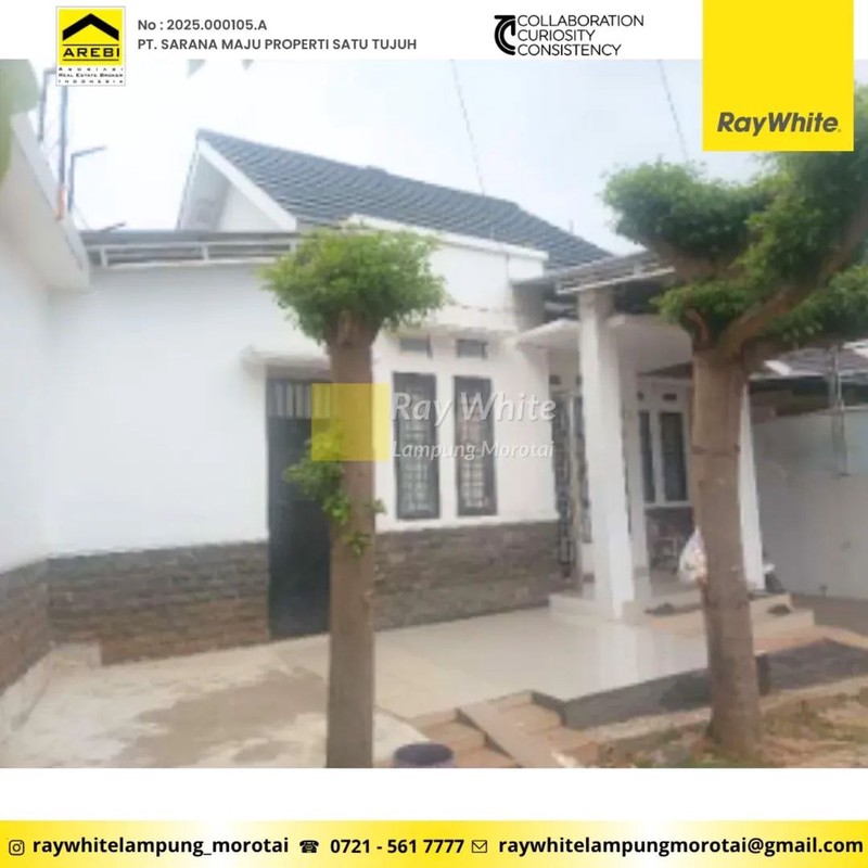 Dijual Rumah berlokasi di Labuhan Ratu Kota Bandar Lampung