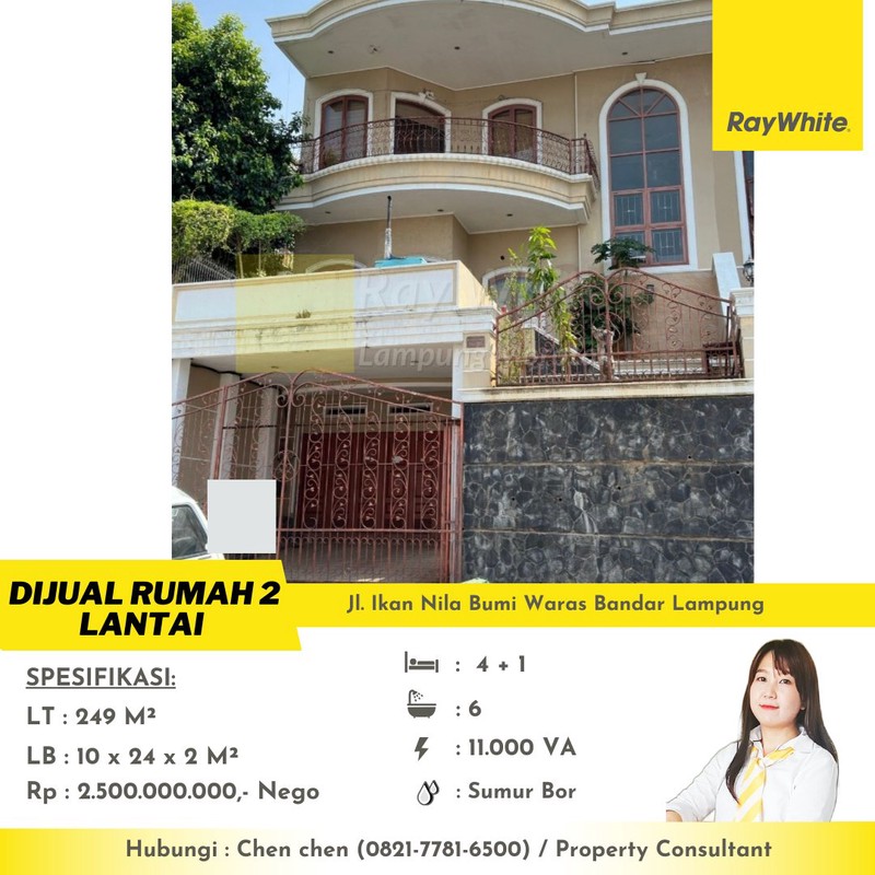 rumah murah teluk betung