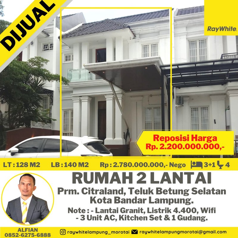rumah murah teluk betung