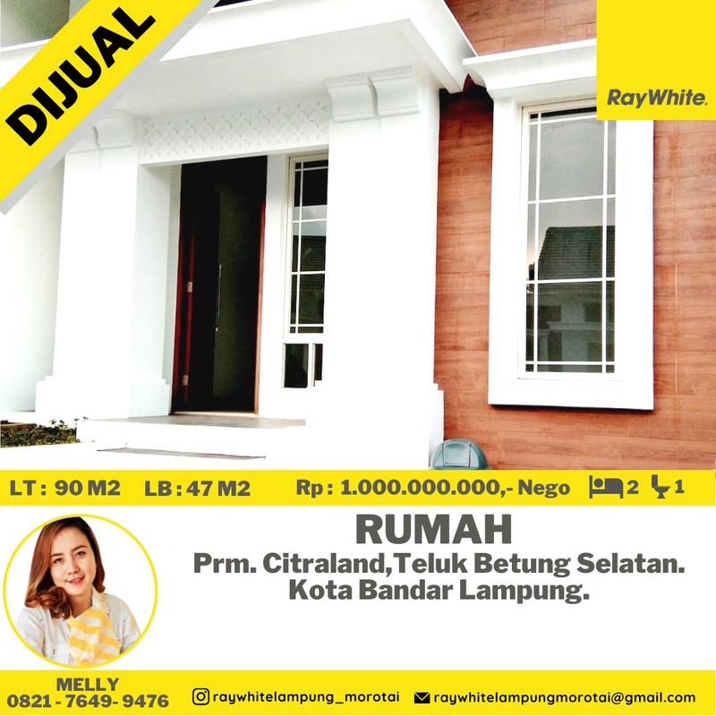 rumah murah teluk betung