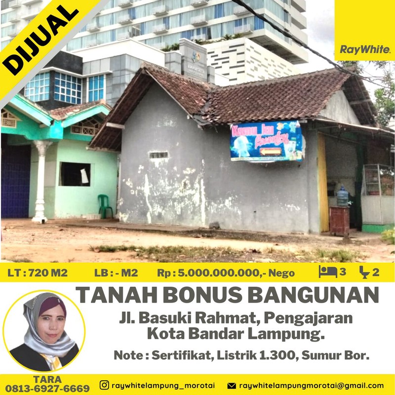 rumah murah teluk betung