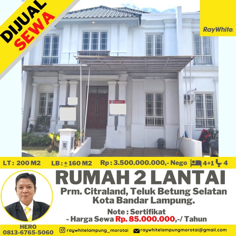 rumah murah teluk betung