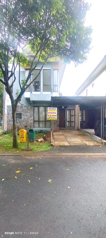 disewa rumah rapih terawat siap huni di the avani cluster nittaya bsd city