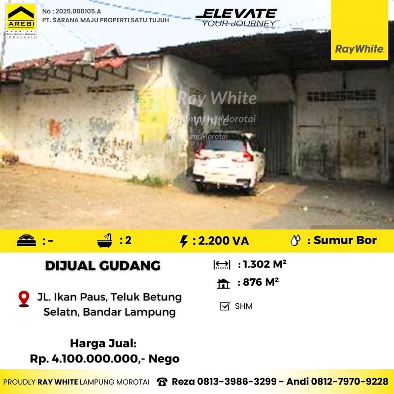 gudang murah teluk betung