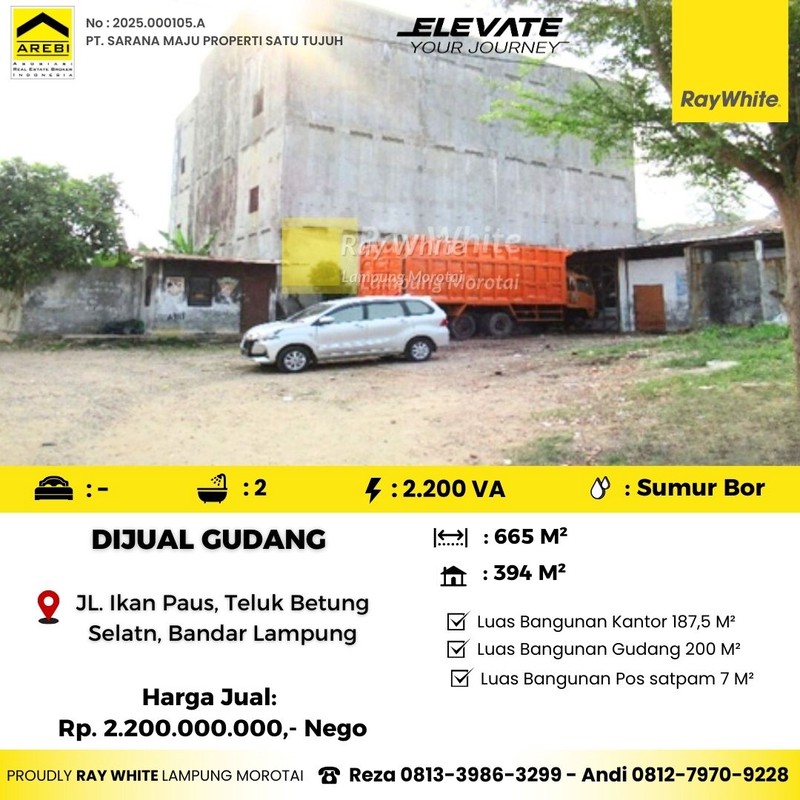 gudang murah teluk betung
