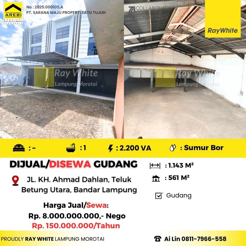 gudang murah teluk betung