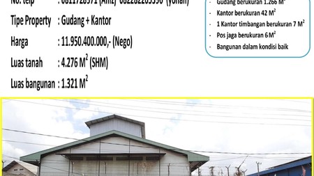 gudang murah teluk betung