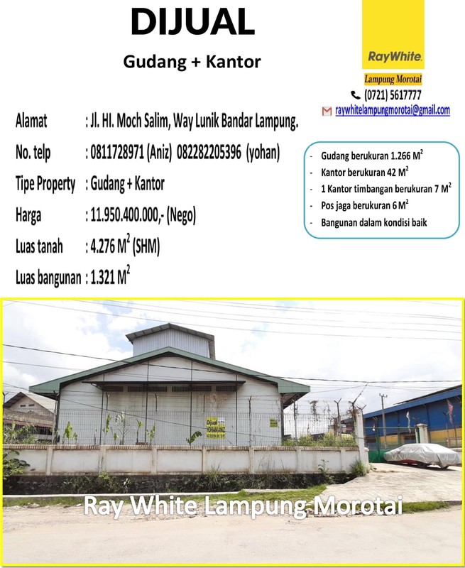 gudang murah teluk betung