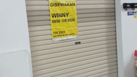 Disewakan Kios FreshMarket sektor 7 di Bintaro