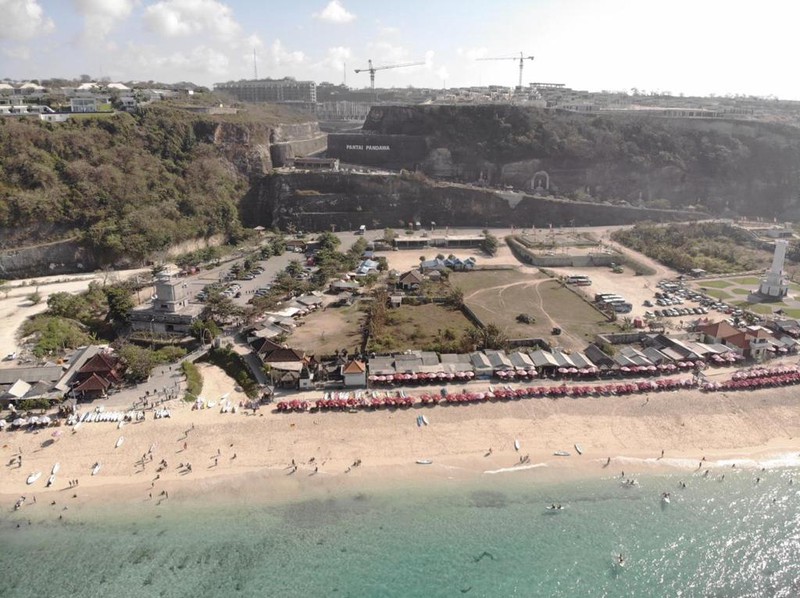 For Sale Freehold land 4.800 sqm2  beach front with white sand and crystal-clear water Pandawa beach  - Bali