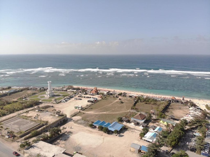 For Sale Freehold land 4.800 sqm2  beach front with white sand and crystal-clear water Pandawa beach  - Bali