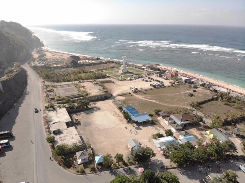 For Sale Freehold land 4.800 sqm2  beach front with white sand and crystal-clear water Pandawa beach  - Bali