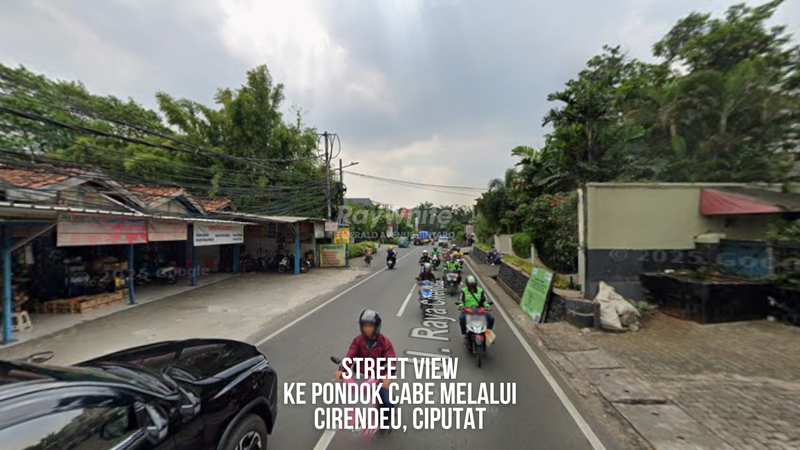 Properti Komersial di Jalan Utama Lebak Bulus, Parkir Luas