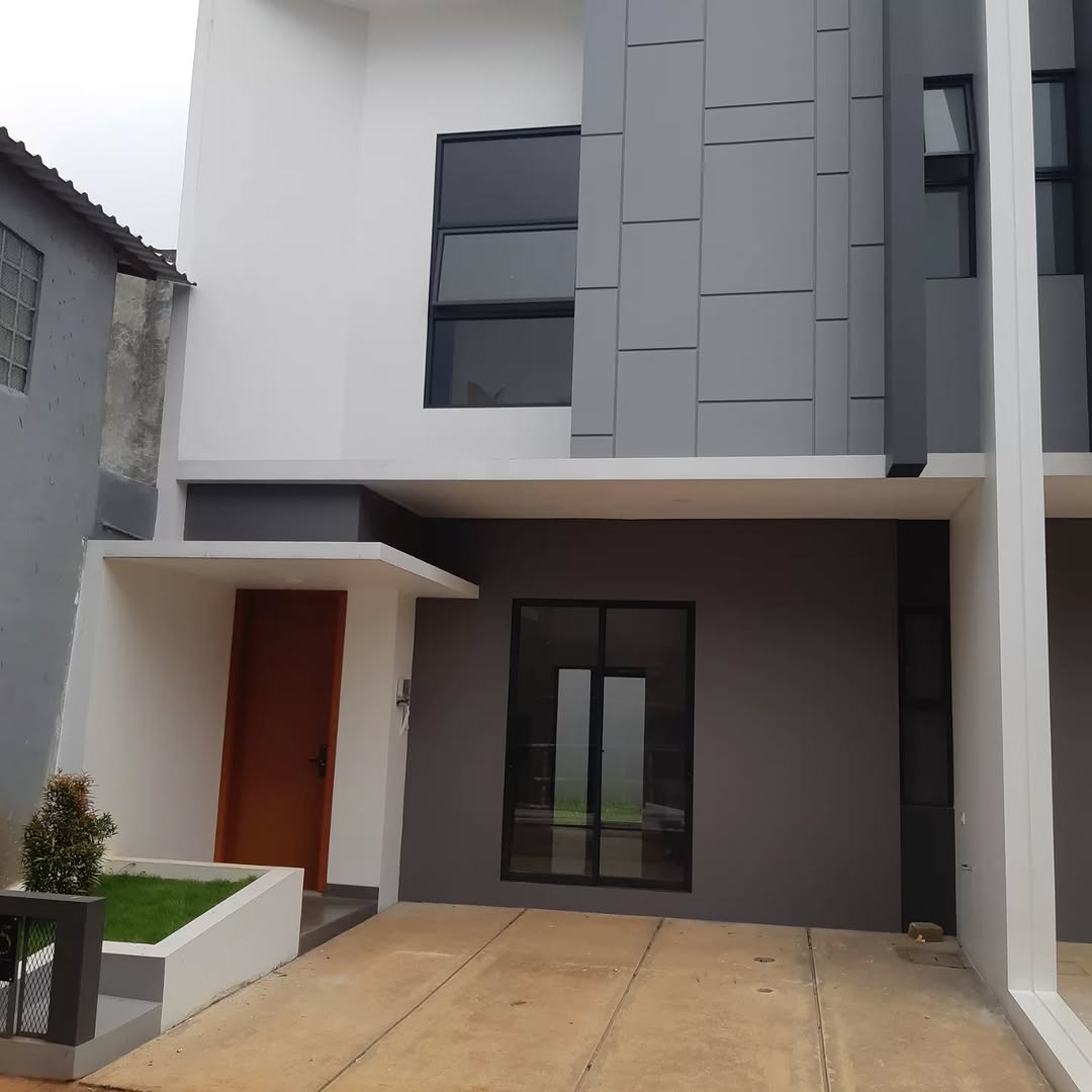 Rumah Modern Full Furnished  2 Lantai mepet BSD City South Serpong Residence Ciater