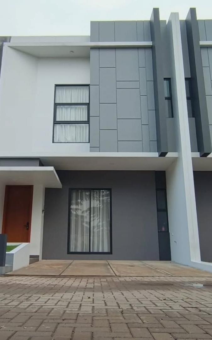 Rumah Modern Full Furnished  2 Lantai mepet BSD City South Serpong Residence Ciater