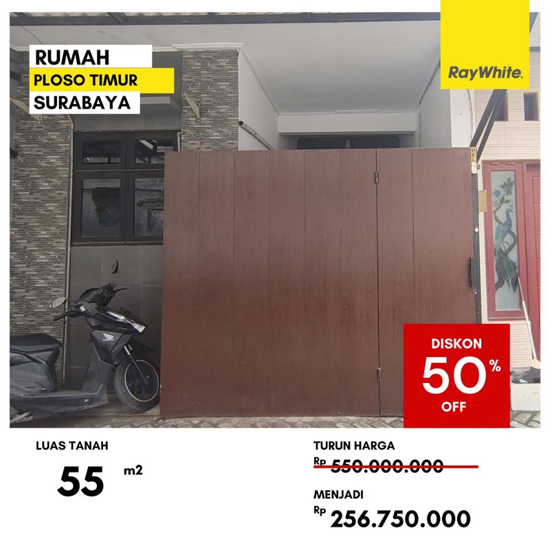 Dijual Murah Rumah 200 Jutaan di Ploso Timur Surabaya