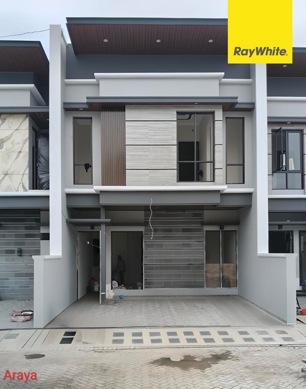 Dijual Rumah Baru 2 lantai di Araya Tahap 2 Surabaya
