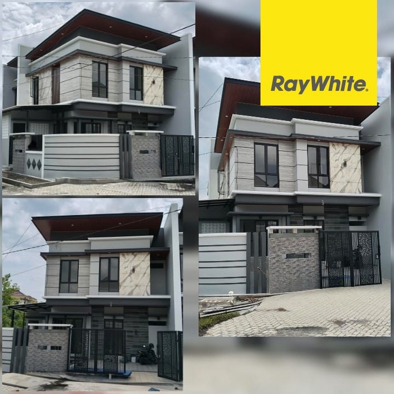 Dijual Rumah Baru Hook di Araya Tahap 2 Surabaya