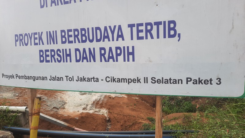 TANAH SIAP BANGUN DI ZONA KUNING DI BOJONG MANGU KARANG MULYA KABUPATEN BEKASI DEKAT PINTU TOLL JAPEK 2 DAN GIIC