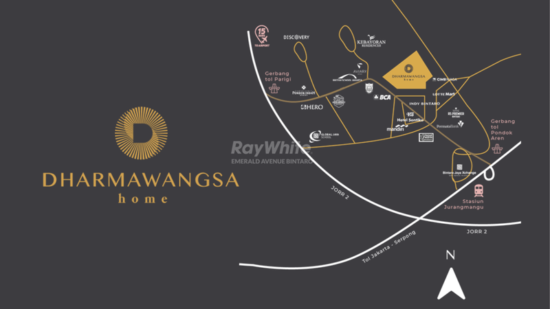 Rumah Baru 3 Lantai di Nivara Dharmawangsa - Semua Kamar Ensuite