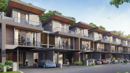 Rumah Baru 3 Lantai di Nivara Dharmawangsa - Semua Kamar Ensuite