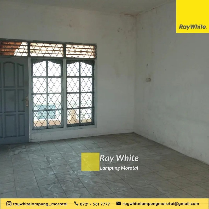 Disewakan Ruko 3 Lantai di Tanjung Karang Pusat, Bandar Lampung