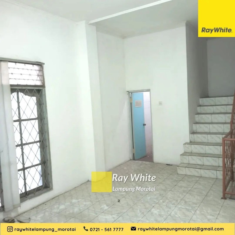 Disewakan Ruko 3 Lantai di Tanjung Karang Pusat, Bandar Lampung