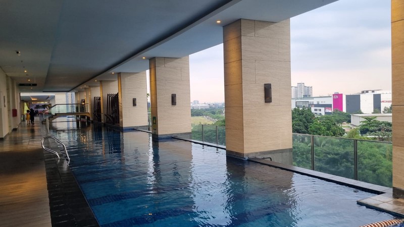 Disewakan Apartemen Tipe Studio Fully Furnished di B Residence BSD City. Tower Tulip. Hadap ICE BSD.