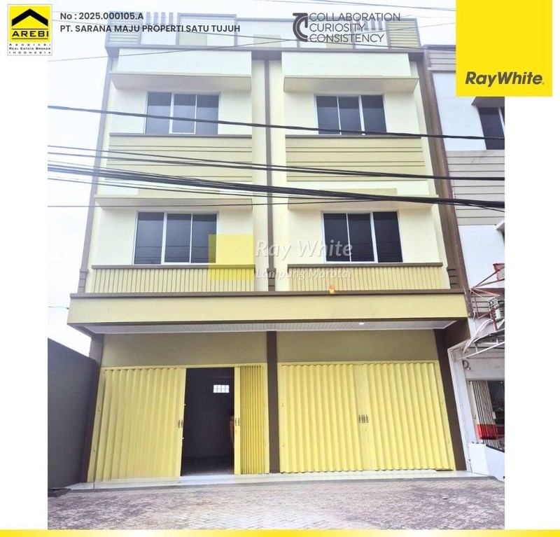 Ruko gandeng 2 unit di kedaton bandar lampung