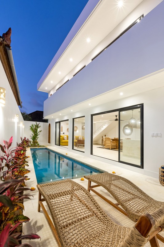 Leasehold - Stylish 2-Bedroom Villa in Seminyak (bordering Denpasar), Bali - Attractive Investment Opportunity