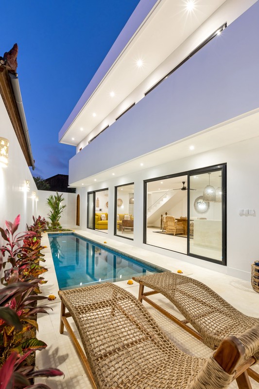 Leasehold - Stylish 2-Bedroom Villa in Seminyak (bordering Denpasar), Bali - Attractive Investment Opportunity