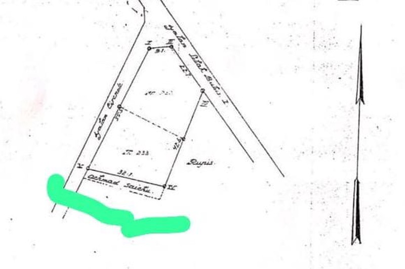 Rumah Hitung Tanah di area Jl. Cirendeu Raya, Cilandak, Jaksel, Luas Tanah 1539m2 (776m2 + 763m2)