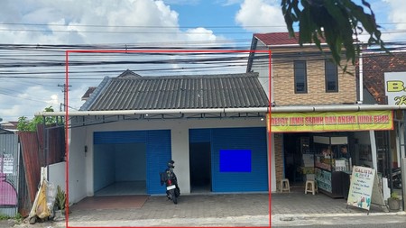 Disewakan 2 Ruko Gandeng Lokasi Strategis Dekat Transmart Maguwo - Depok Sleman 