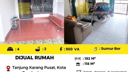 rumah murah pahoman tanjung karang pusat