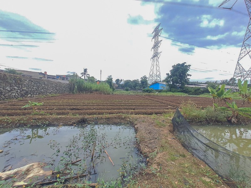 Tanah di Bojongsari Sawangan, akses ke Duren Mekar Cinangka Curug