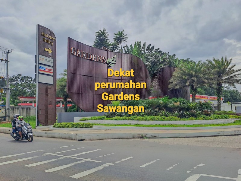 Tanah di Bojongsari Sawangan, akses ke Duren Mekar Cinangka Curug