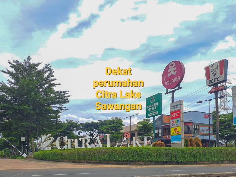 Tanah di Bojongsari Sawangan, akses ke Duren Mekar Cinangka Curug