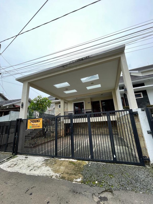 Cinere mega cinere luas 162 rumah 1 lantai komplek dekat pintu tol brigif