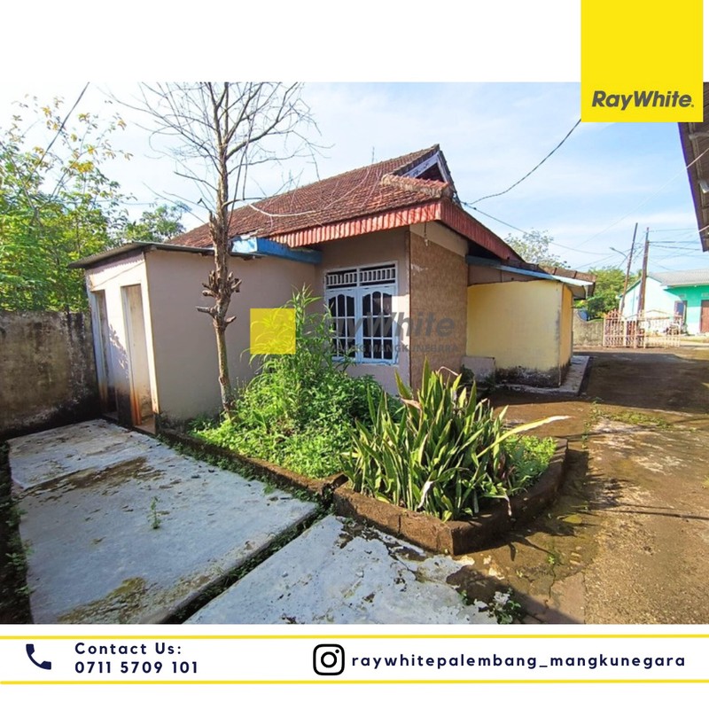 Dijual Tanah + Rumah di Jl. Taqwa Mata Merah Lr. Bersama Kel. Sei Selincah, Kec. Kalidoni, Kota Palembang