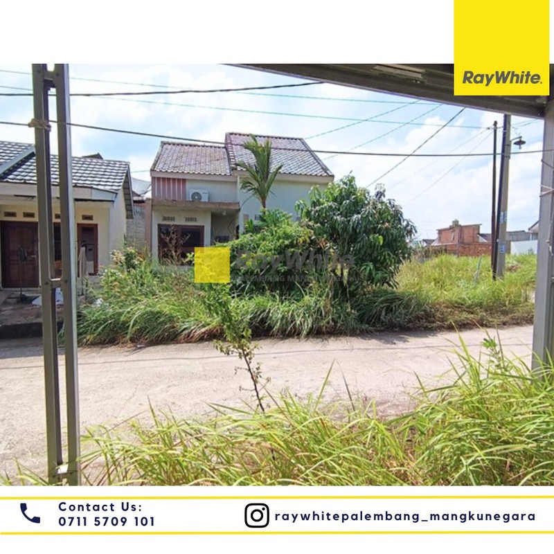 Dijual Rumah + Tanah Posisi Hook di Komp. Graha Angkasa Residence Kel.Talang Betutu, Kec. Sukarami, Kota Palembang