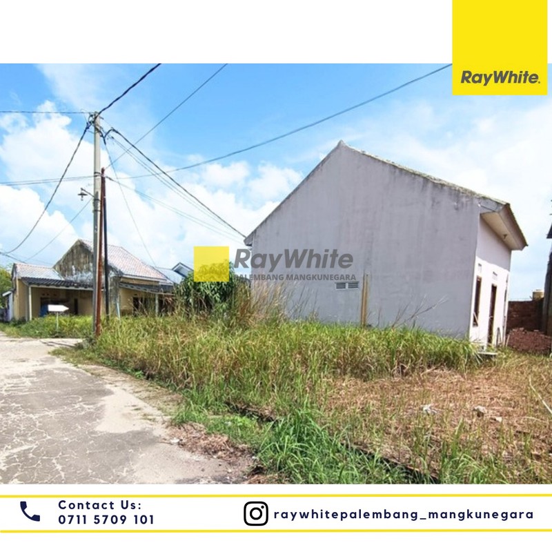 Dijual Rumah + Tanah Posisi Hook di Komp. Graha Angkasa Residence Kel.Talang Betutu, Kec. Sukarami, Kota Palembang